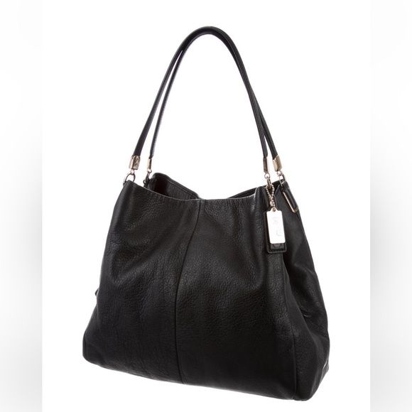 NWT Coach Pebble Leather Shoulder Bag. - Picture 2 of 12